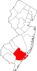 atlantic county pest control wildlife service area map