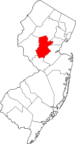Somerset County Nj Pest control Map