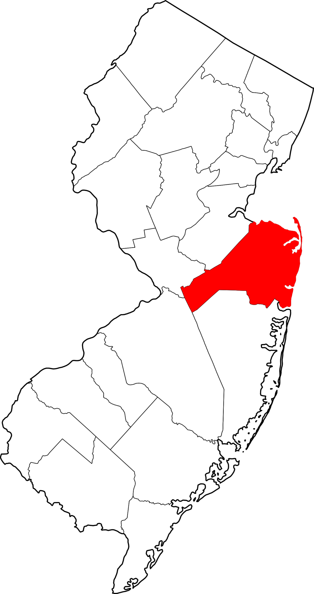 Monmouth County Pest Control map NJ